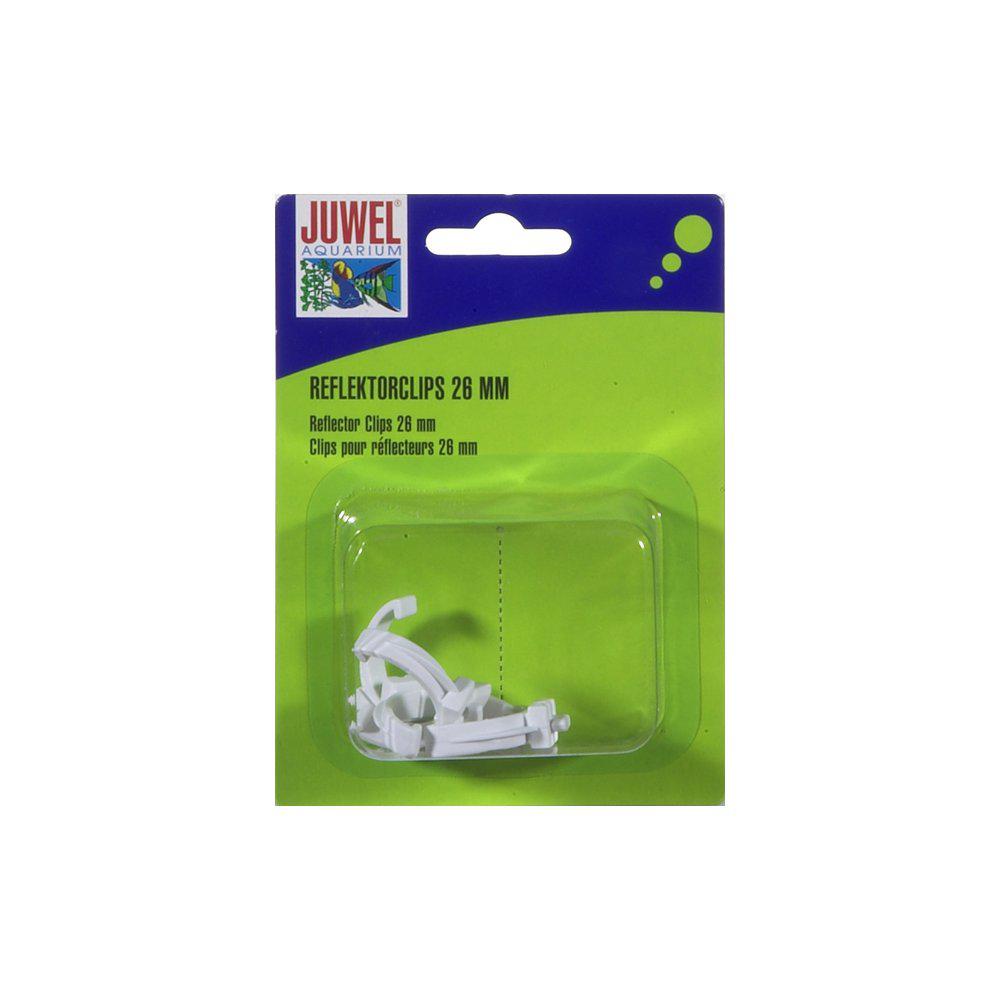 Juwel Reflektorclips 4st T8 Plast 26mm