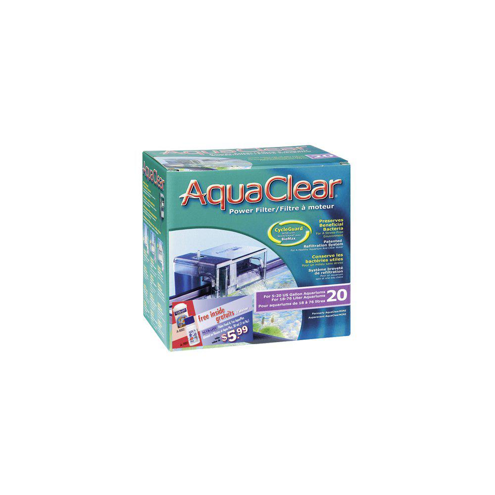 Aquaclear Hang On Powerfilter 20 125/378l/h <76l