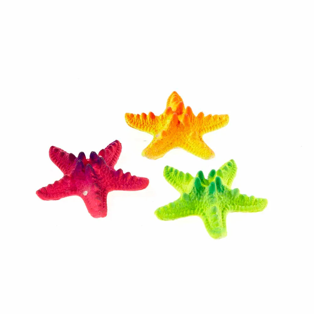 Sjöstjärna Rainbow Mix 8,5x8,5x3cm Självlysande