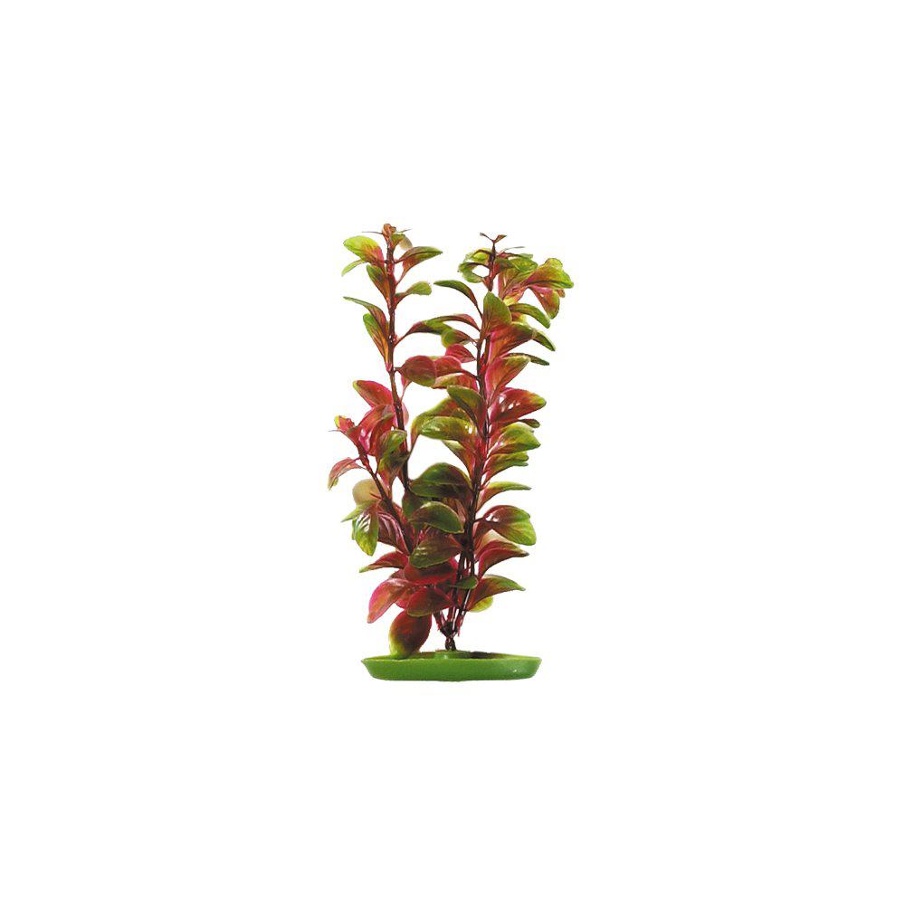 Plastväxt Röd Ludwigia 13cm