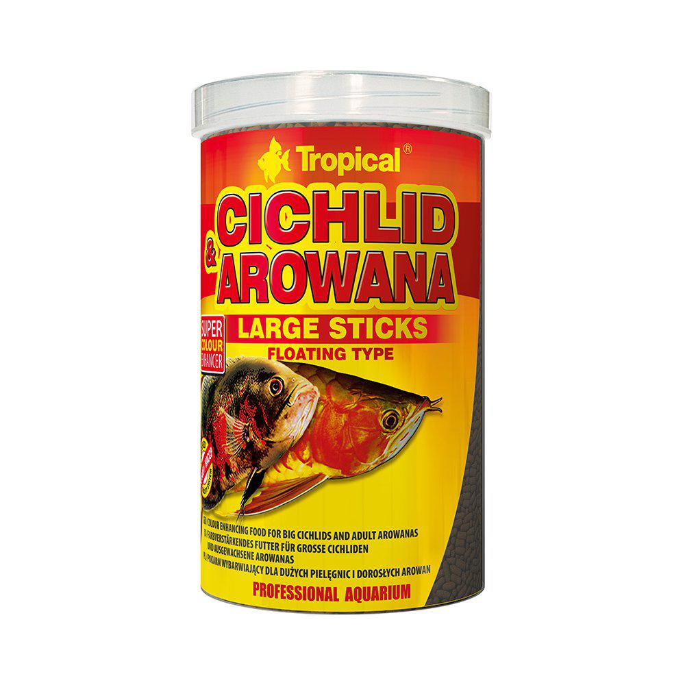 Tropical Cichlid & Arrowana Sticks Large 1000ml/300g