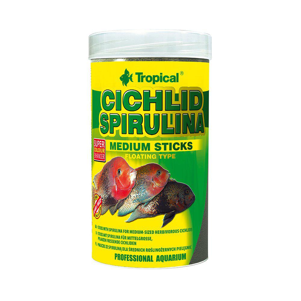 Tropical Cichlid Spirulina Medium 250ml/90g