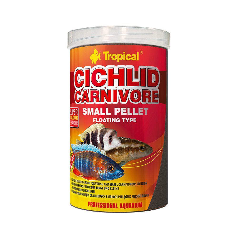 Tropical Cichlid Carnivore Small Pellet1000ml/360g