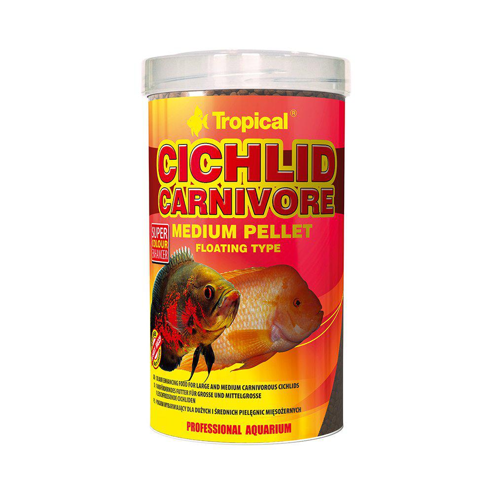 Tropical Cichlid Carnivore Medium Pellet 500ml/180g