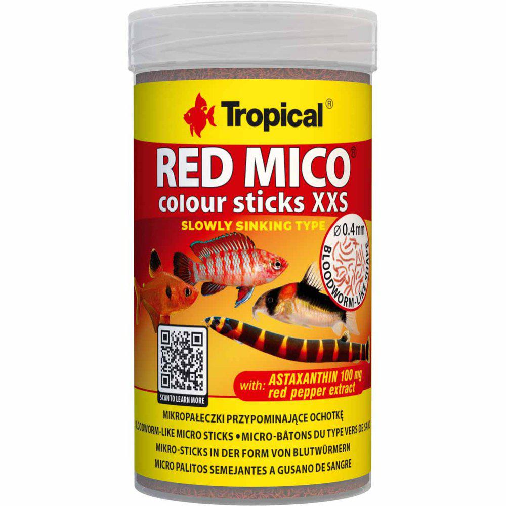 Tropical Red Mico Colour Sticks Xxs 100ml/50g