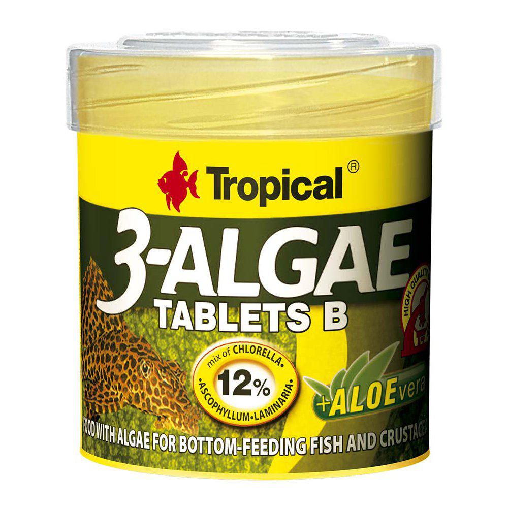 Tropical 3 Algae Tablets B 50ml/36gr 200st