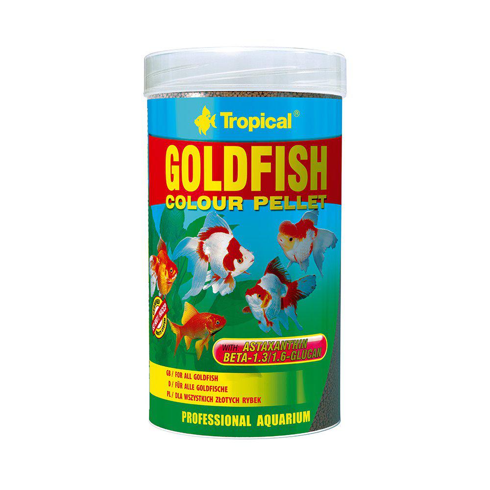 Tropical Goldfish Colour Pellets 250ml/90g