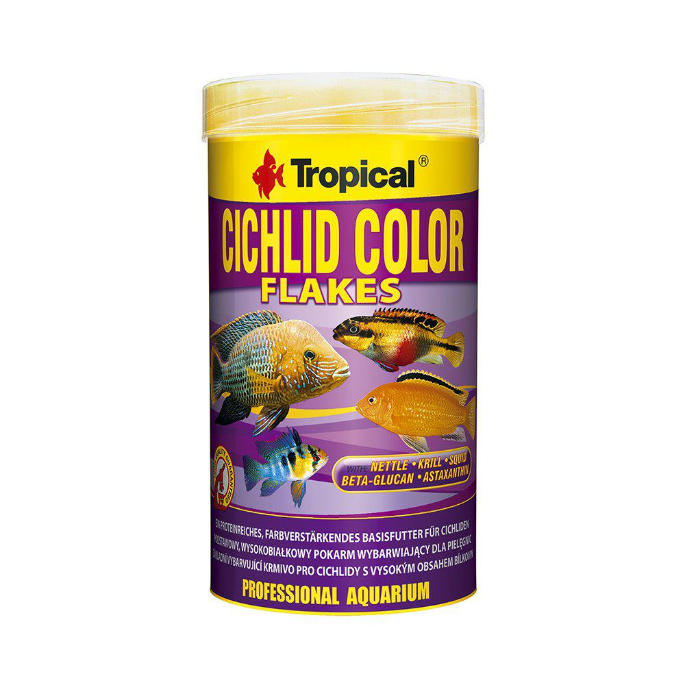 Tropical Cichlid Color Flakes 250ml/50g