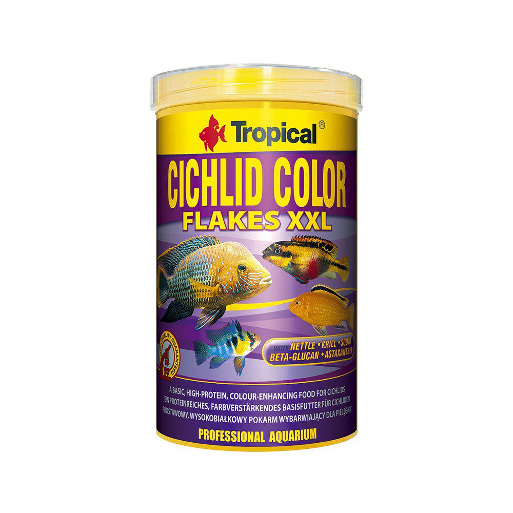 Tropical Cichlid Color Flakes Xxl 1000ml/160g