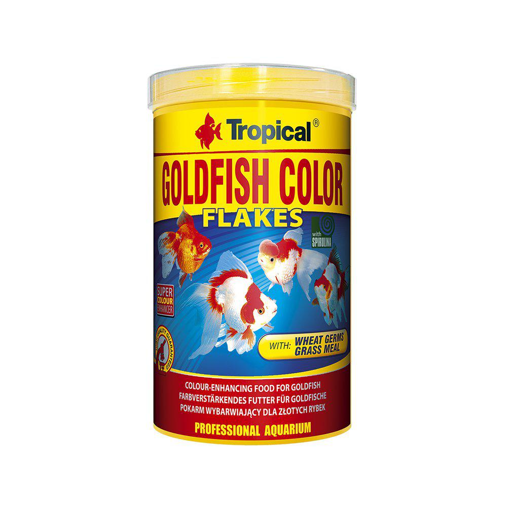 Tropical Goldfish Color Flakes 1000ml/200g