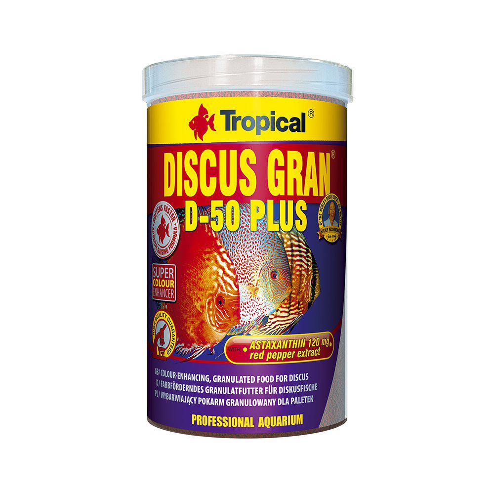 Tropical Discus D50plus Granulat 1000ml/380g