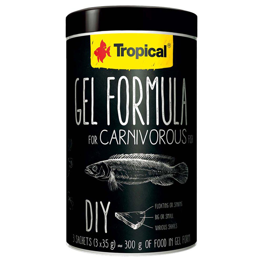 Tropical Gel Formula Carnivore 1000ml/105gr 3x35gr