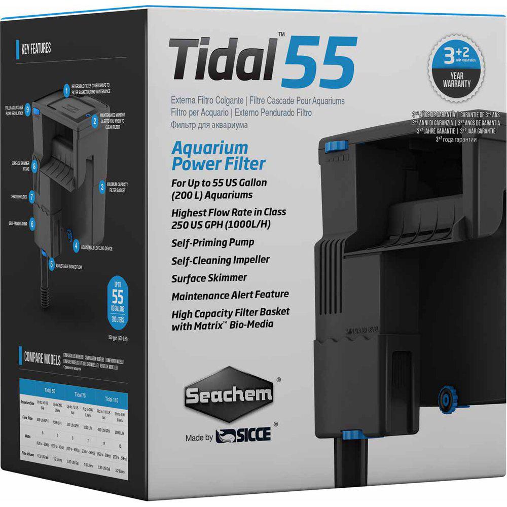 Seachem Tidal 55 Filter 208l