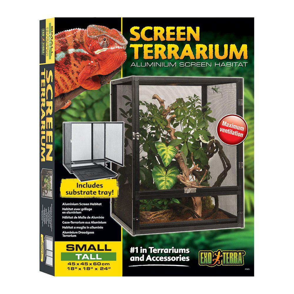 Exoterra Screen Terrarium 45x45x60cm S/tall