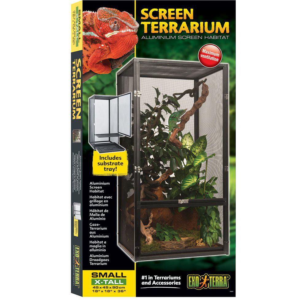 Exoterra Screen Terrarium 45x45x90cm S/x