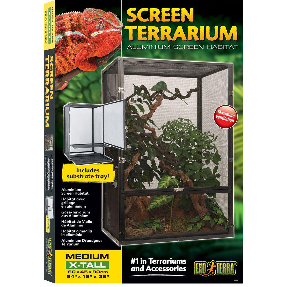 Exoterra Screen Terrarium 60x45x90cm M/x