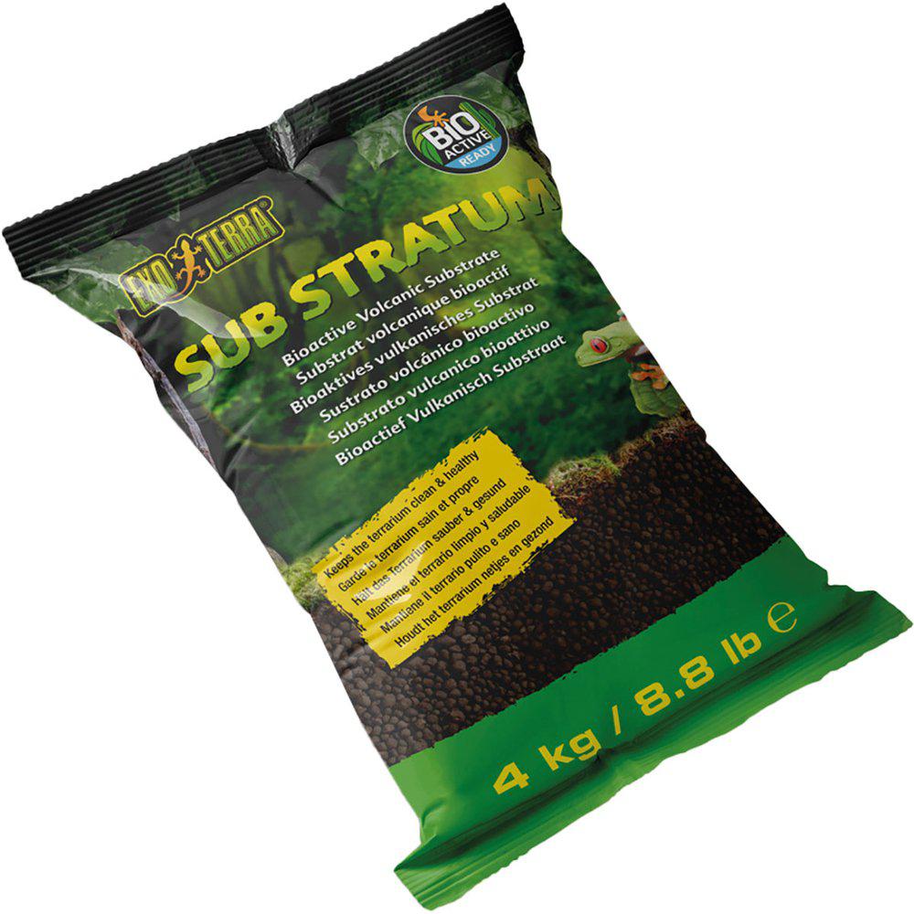 Bottensubstrat Bioactive Volcanic 4kg Exoterra