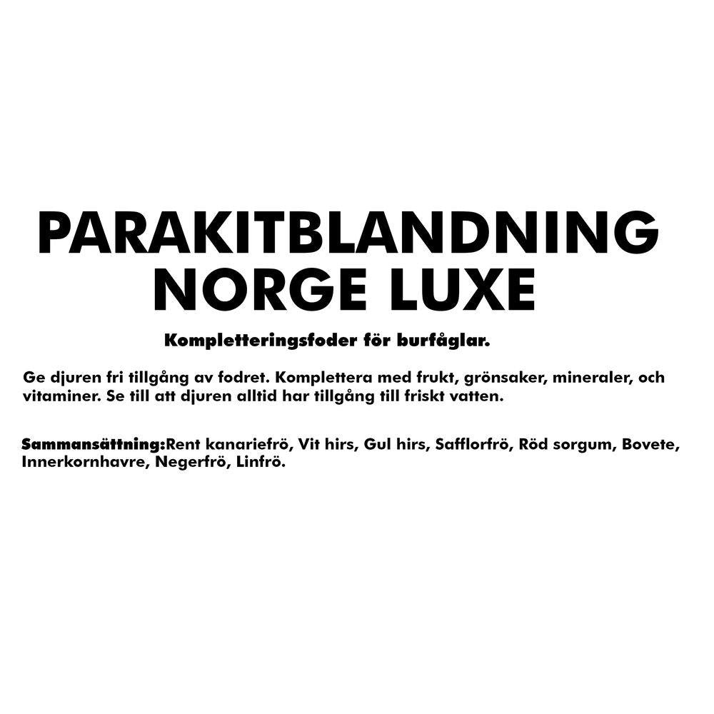 Parakitblandning Norge Lux 25kg