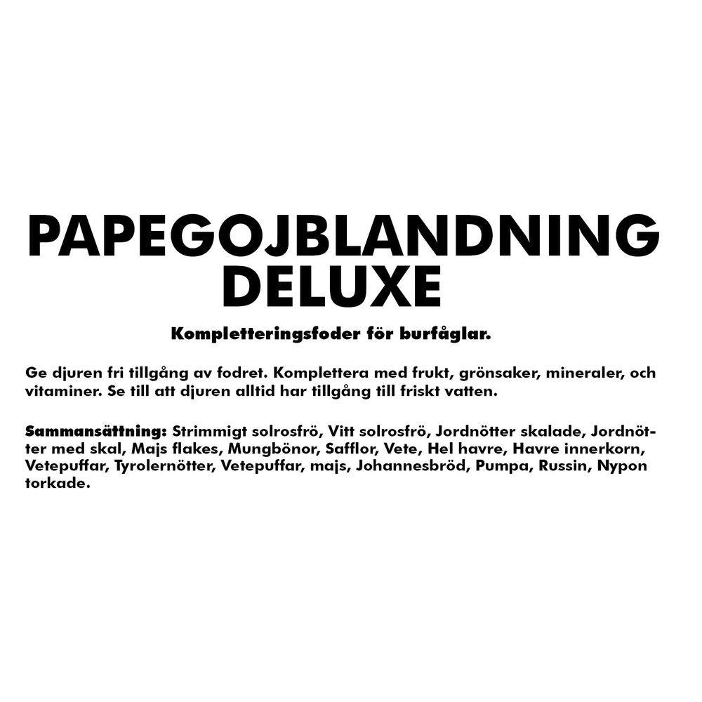 Papegojblandning Deluxe 4kg