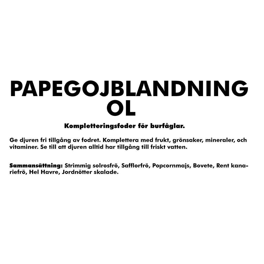 Papegojblandning Ol 15kg