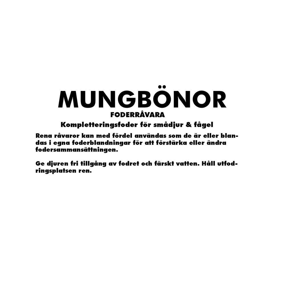 Mungbönor Gröna 25kg