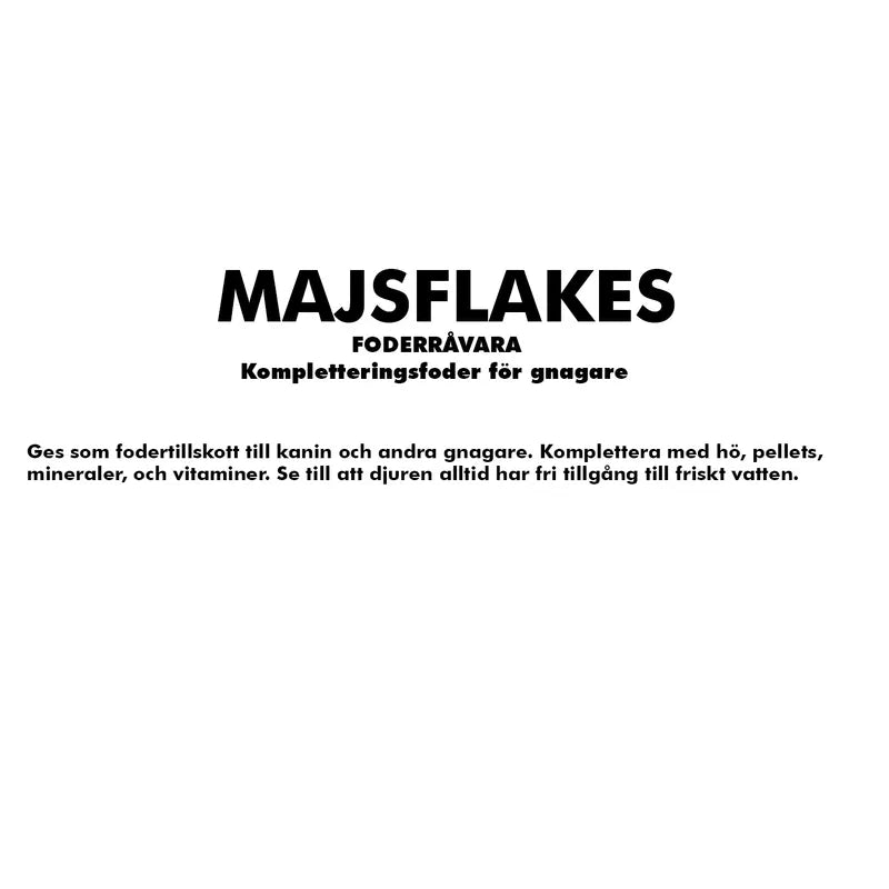 Majsflakes 25kg