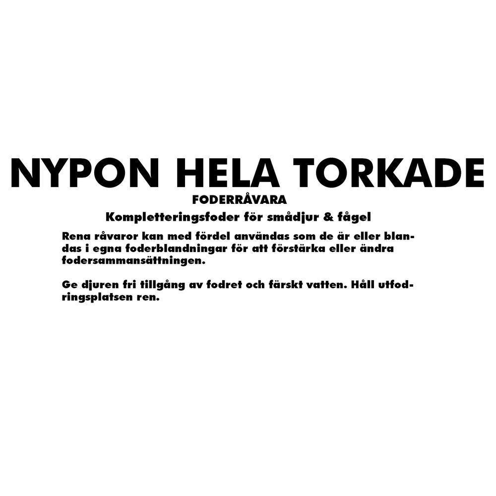 Nypon Hela Torkade 3kg Tilll Gnagare