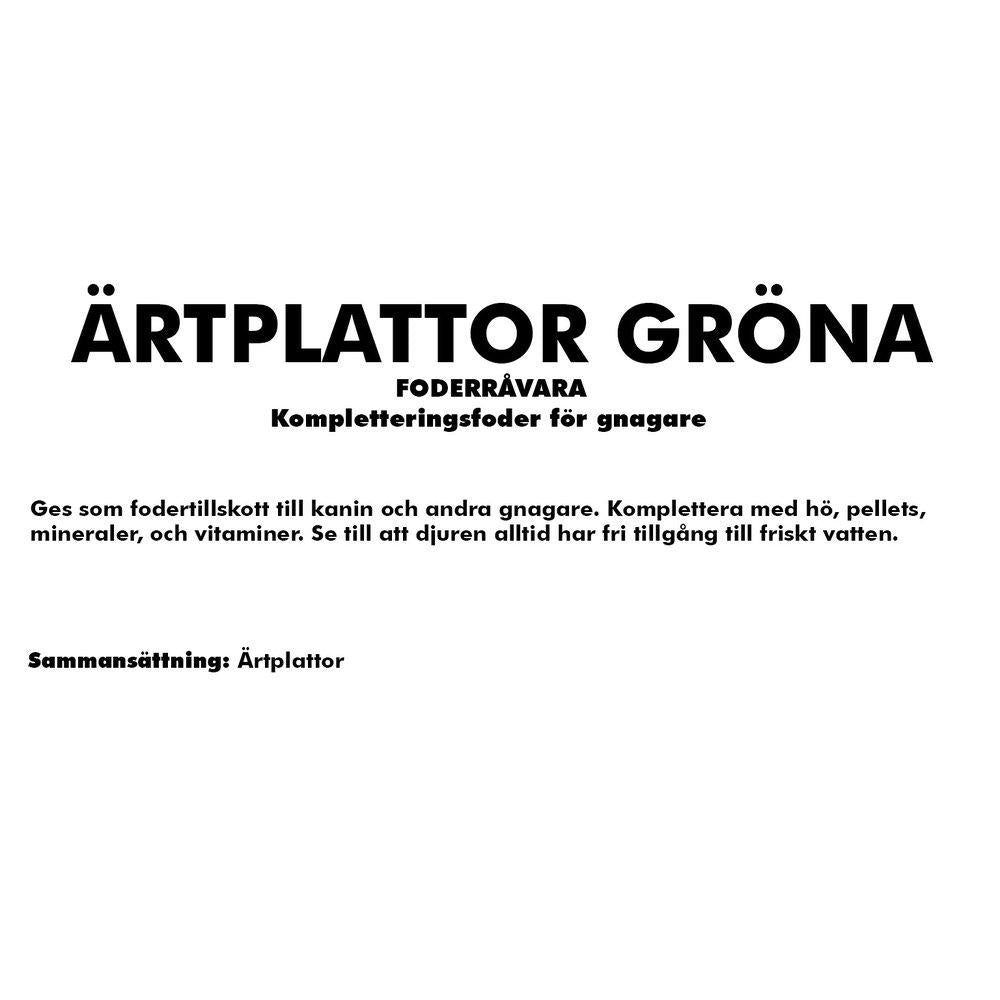 Ärtplattor Gröna 20kg