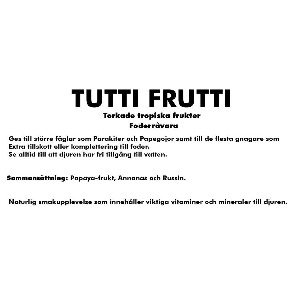 Tuttifrutti Torkad 2kg