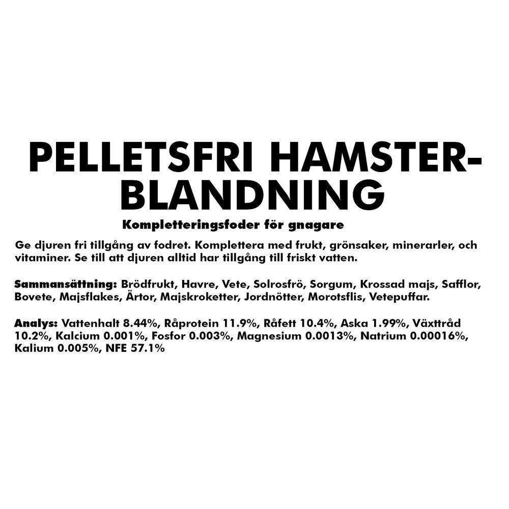 Pelletsfri Hamsterblandning 5kg