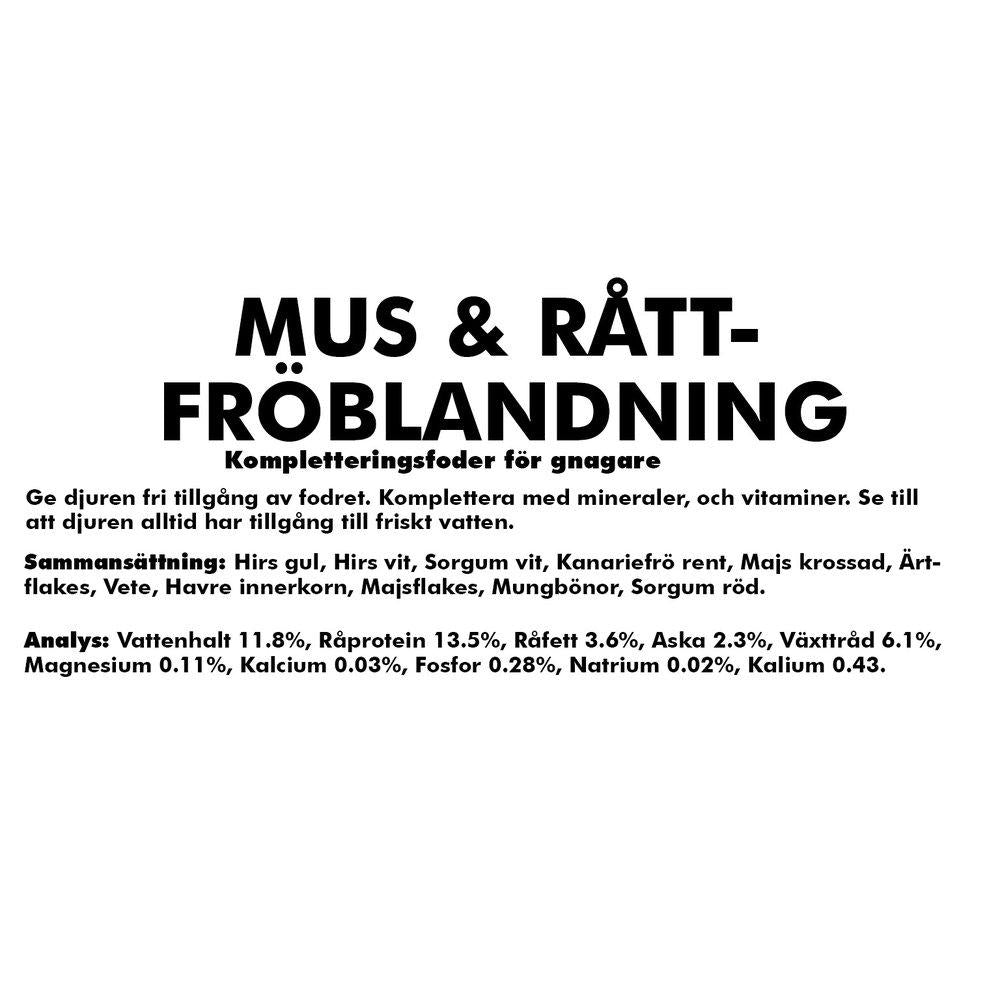 Mus & Rått Fröblandning 25kg