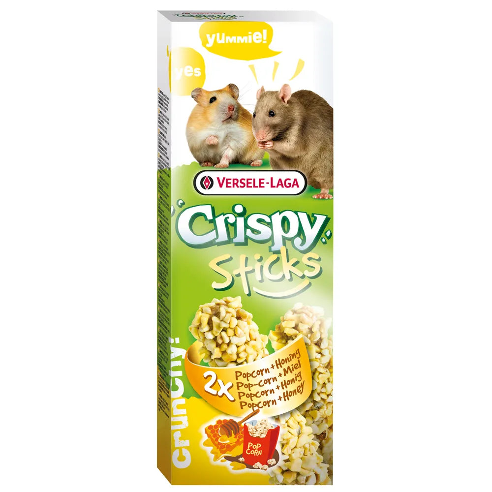 Kräcker Hamster/råtta 2st Popcorn & Honung 100gr