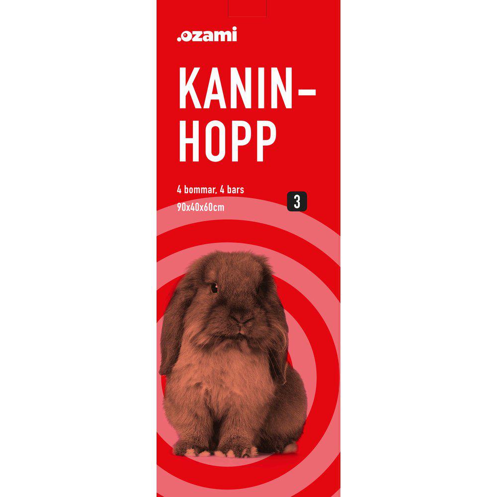 Kaninhopp 3 90x40x60cm