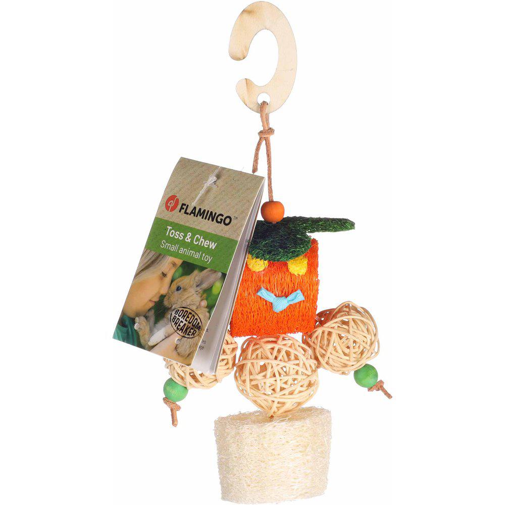 Small Animal Toy Hasan With Balls Mix 13x8x25cm