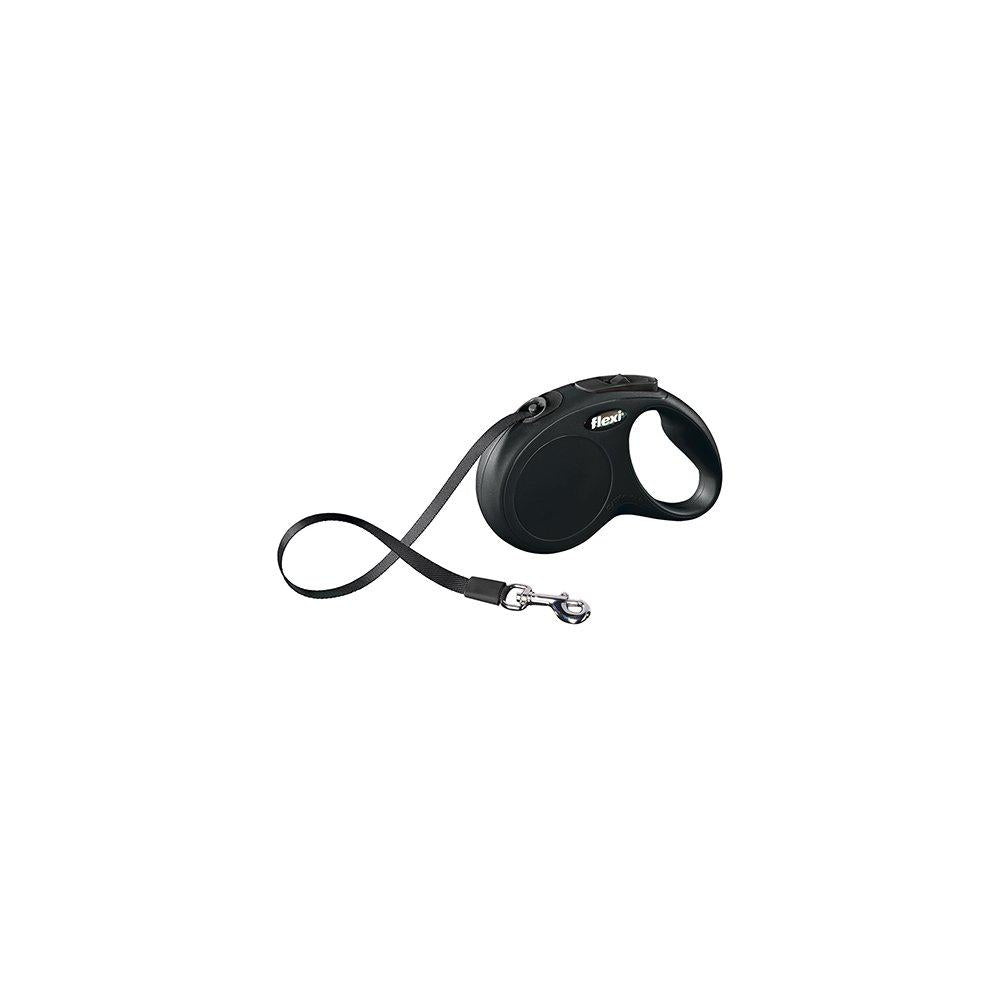 Flexi Koppel New Classic M 5m Band Svart Max 25kg