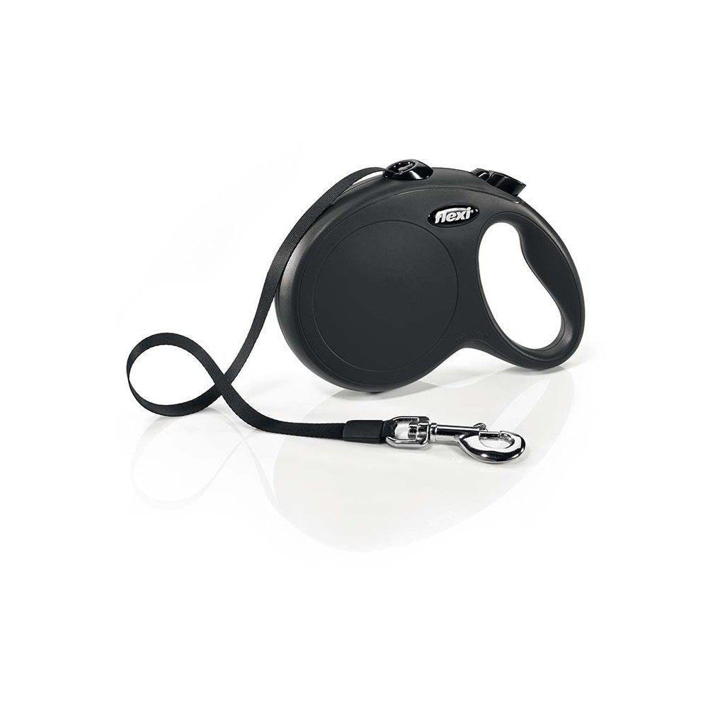 Flexi Koppel New Classic L 5m Band Svart Max 50kg