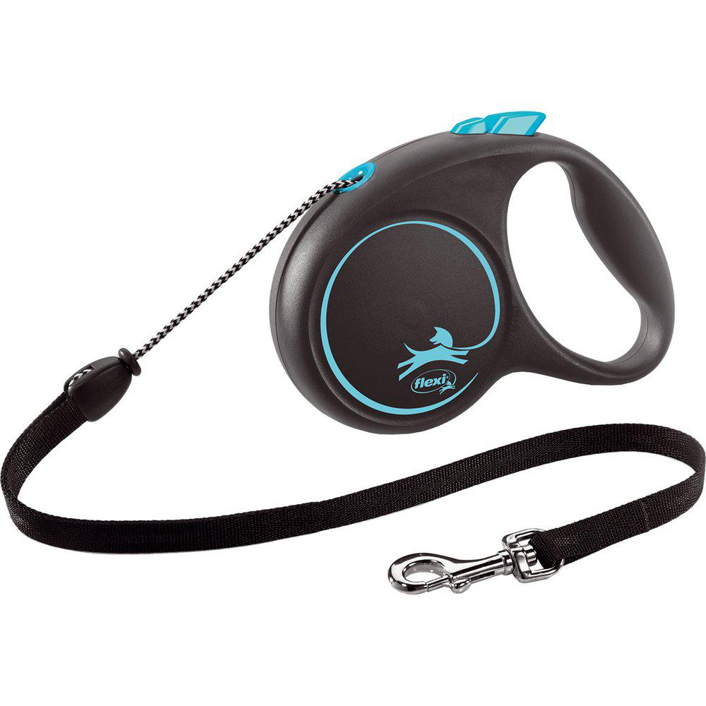 Flexi Koppel Black Design M 5m Lina Blåmax20kg