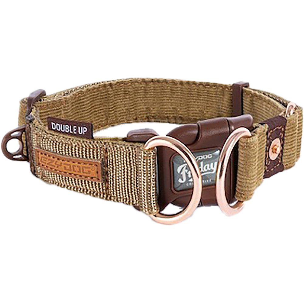 Ezydog Halsband Dubbel Up Corduroy S 22