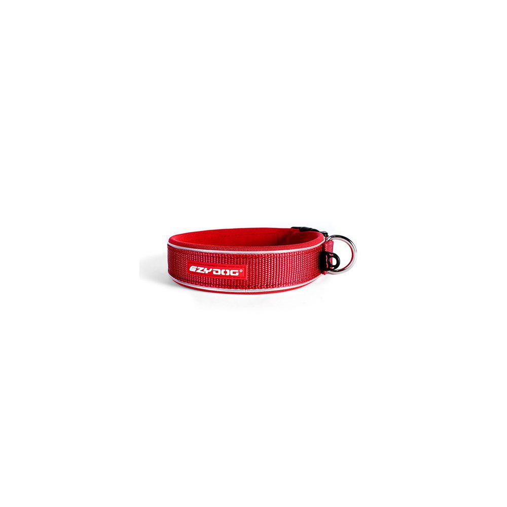 Ezydog Halsband Neopren Reflex Röd Xs 31