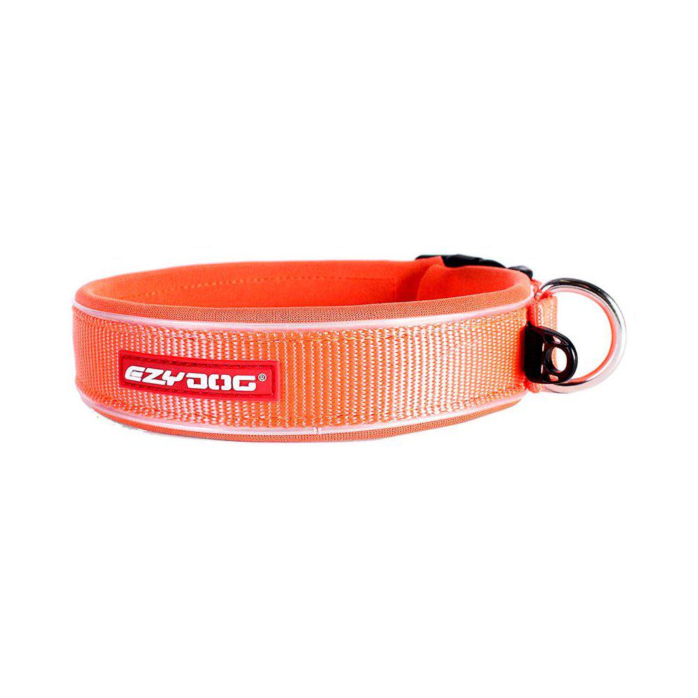 Ezydog Halsband Neopren Reflex Orange S35