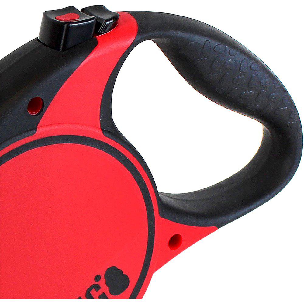 Kong Rullkoppel Terrain Xs 3m Band Grå Max 12kg