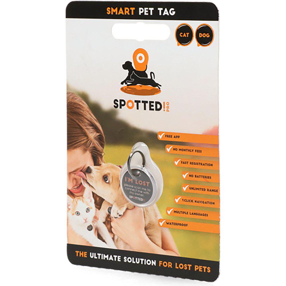 Spotted! Hund/katt Id Tag Small