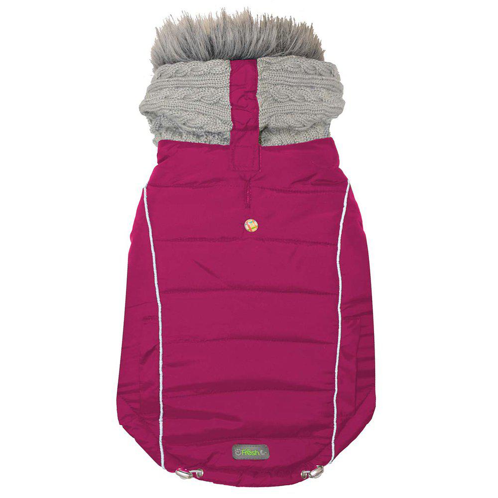 Go Fresh Pet Combo Knit Jacket Berry M.luva L 46cm