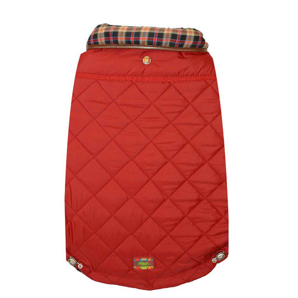 Go Fresh Pet Vändbar Jacka Brick Red S 33cm