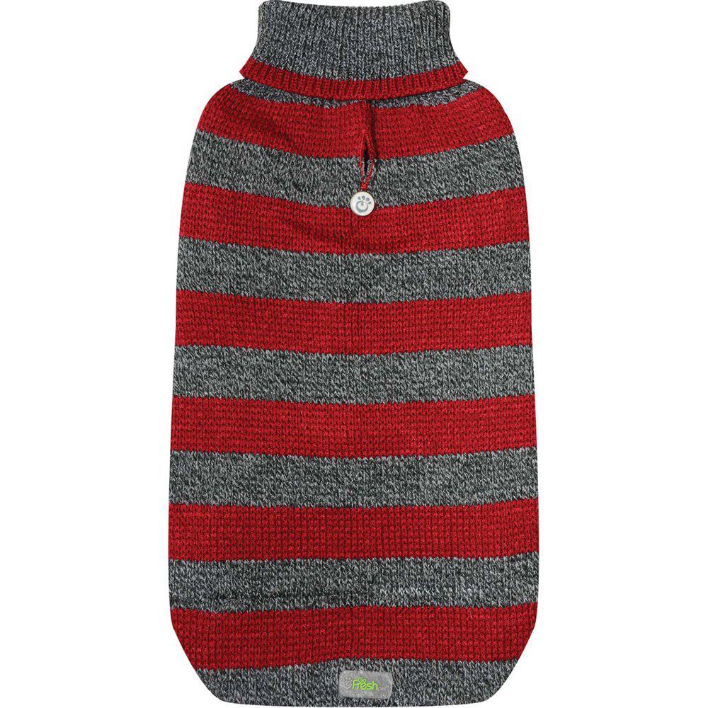 Go Fresh Pet Stickad Tröja Scooter Red Xxxs 15cm