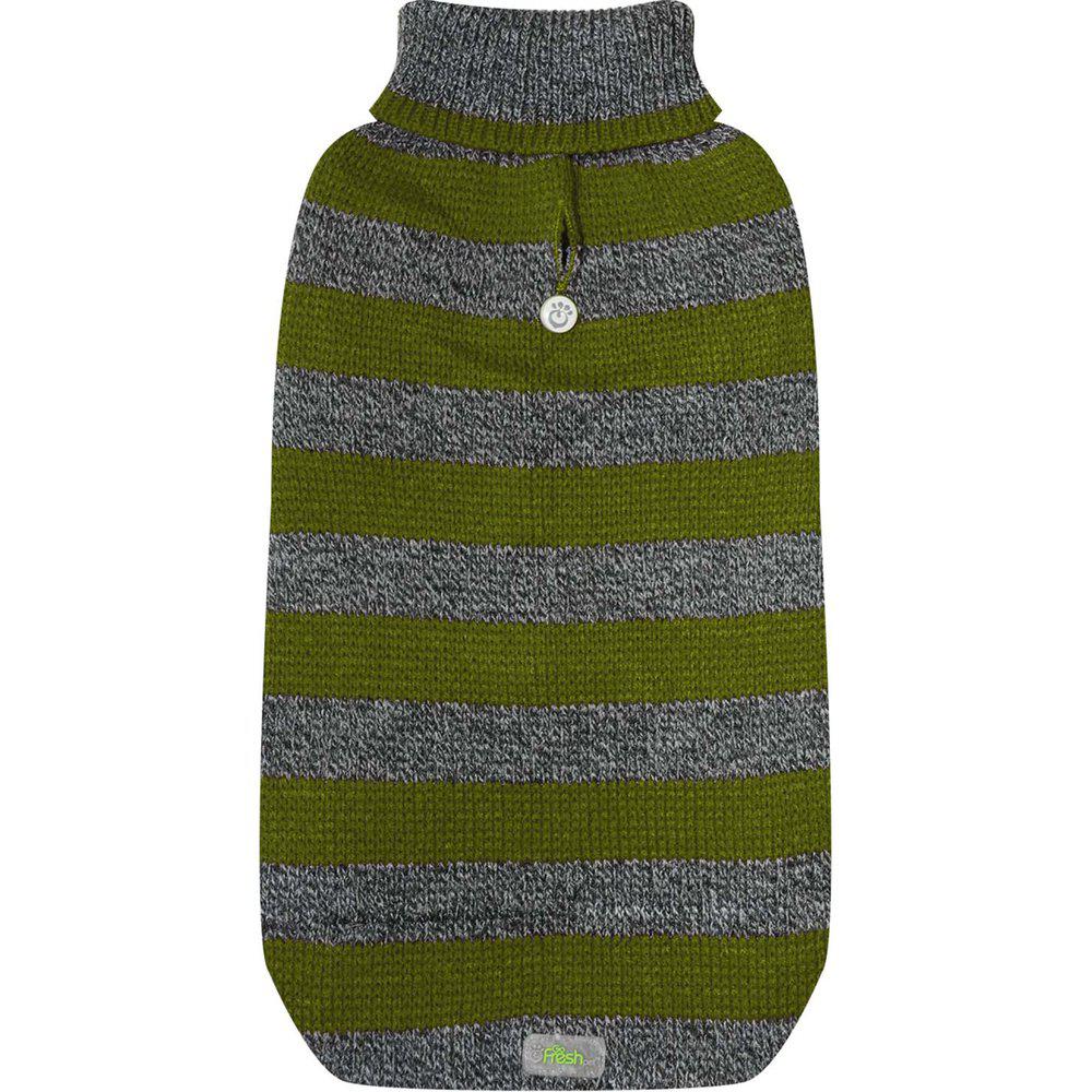 Go Fresh Pet Stickad Tröja Hunter Greenxxl 53.5cm