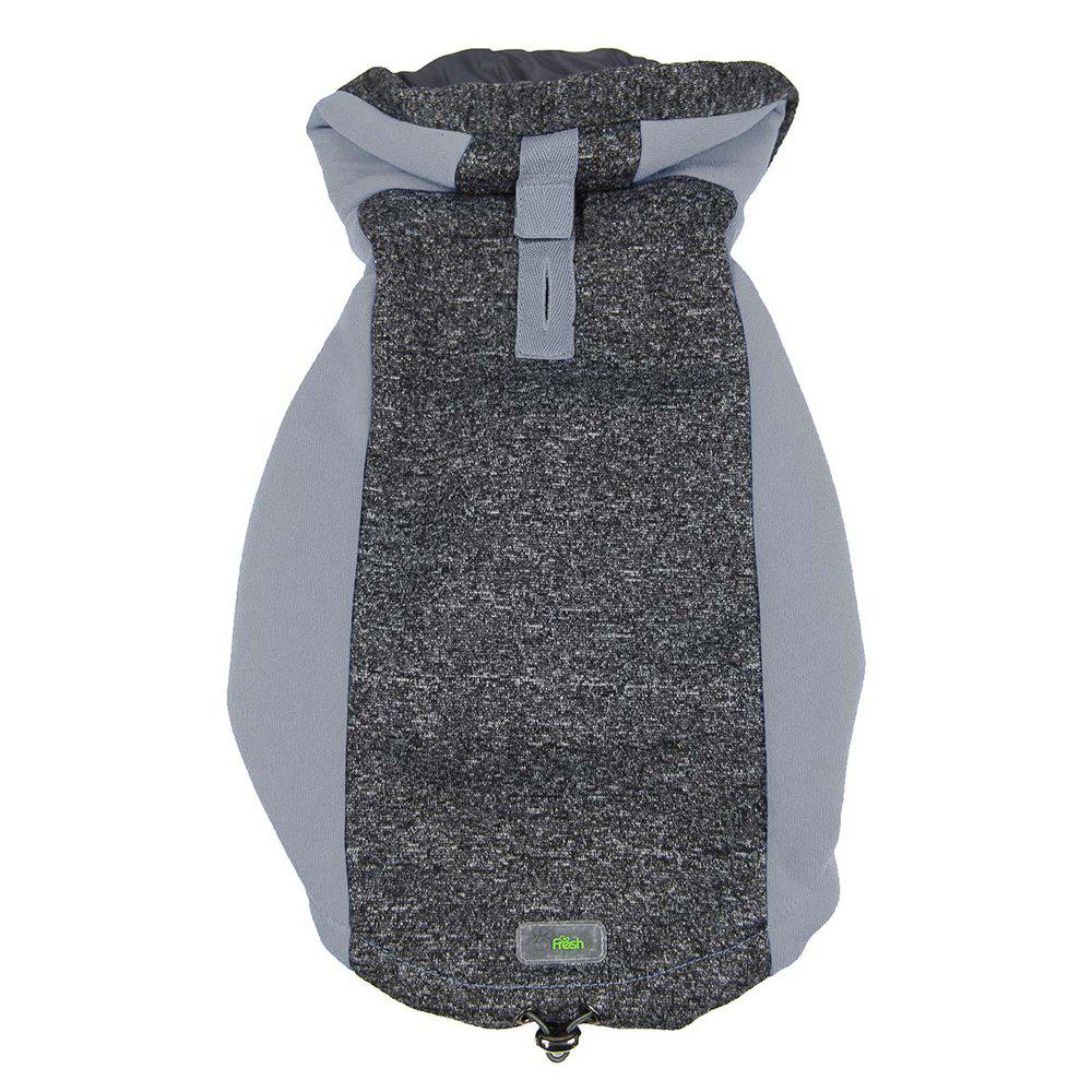 Go Fresh Pet Hoodiesilver Marl Fleeces26.5cm