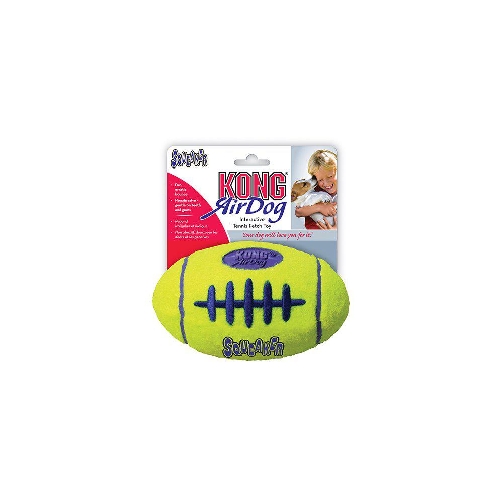 Kong Airdog Squeakair Football S 9x6cm