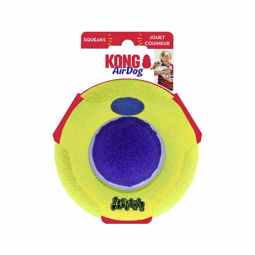 Kong Airdog Squeaker Saucer M/l 23x16,5x6,5cm