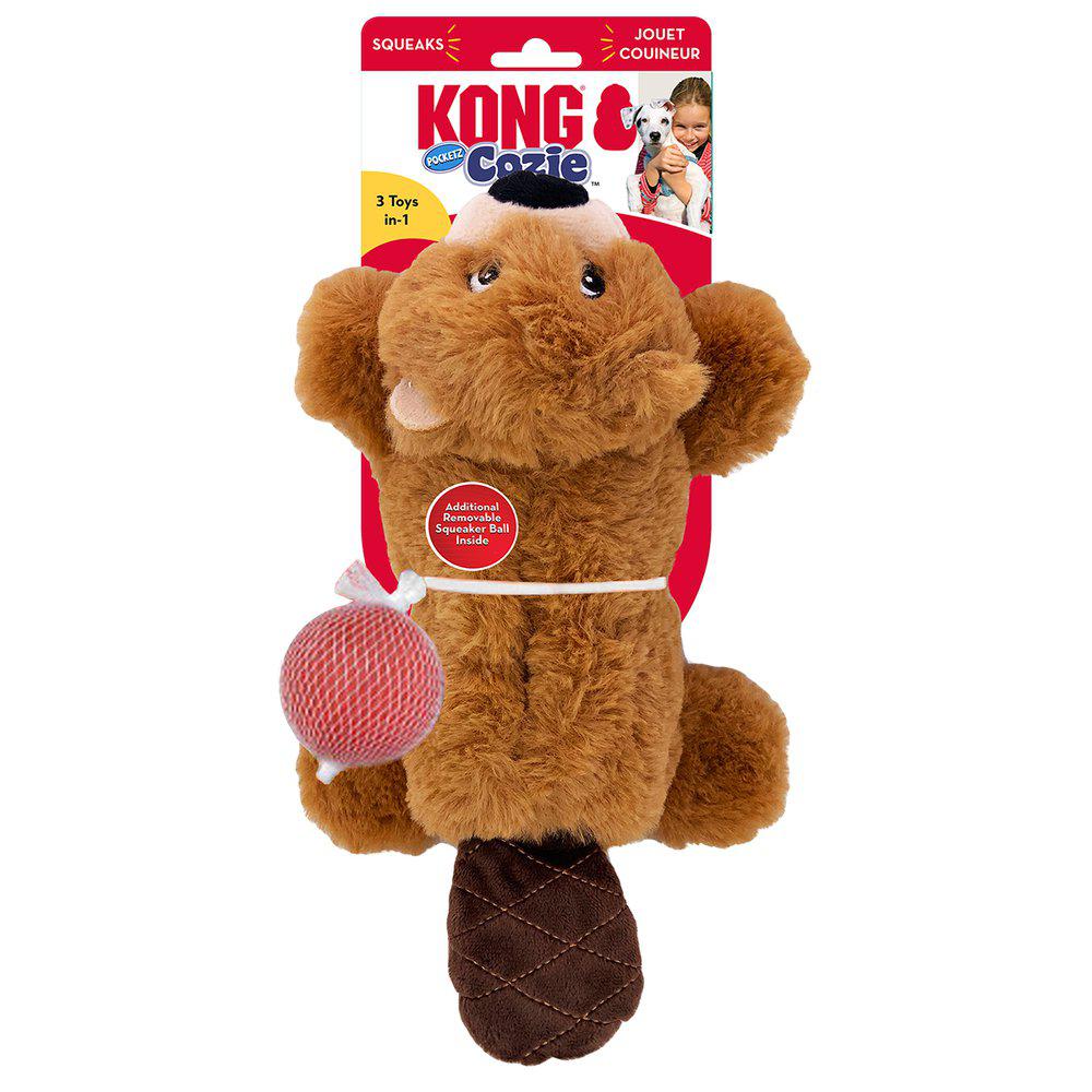 Kong Cozie Pocketz Beaver M 24x18x7,5cm